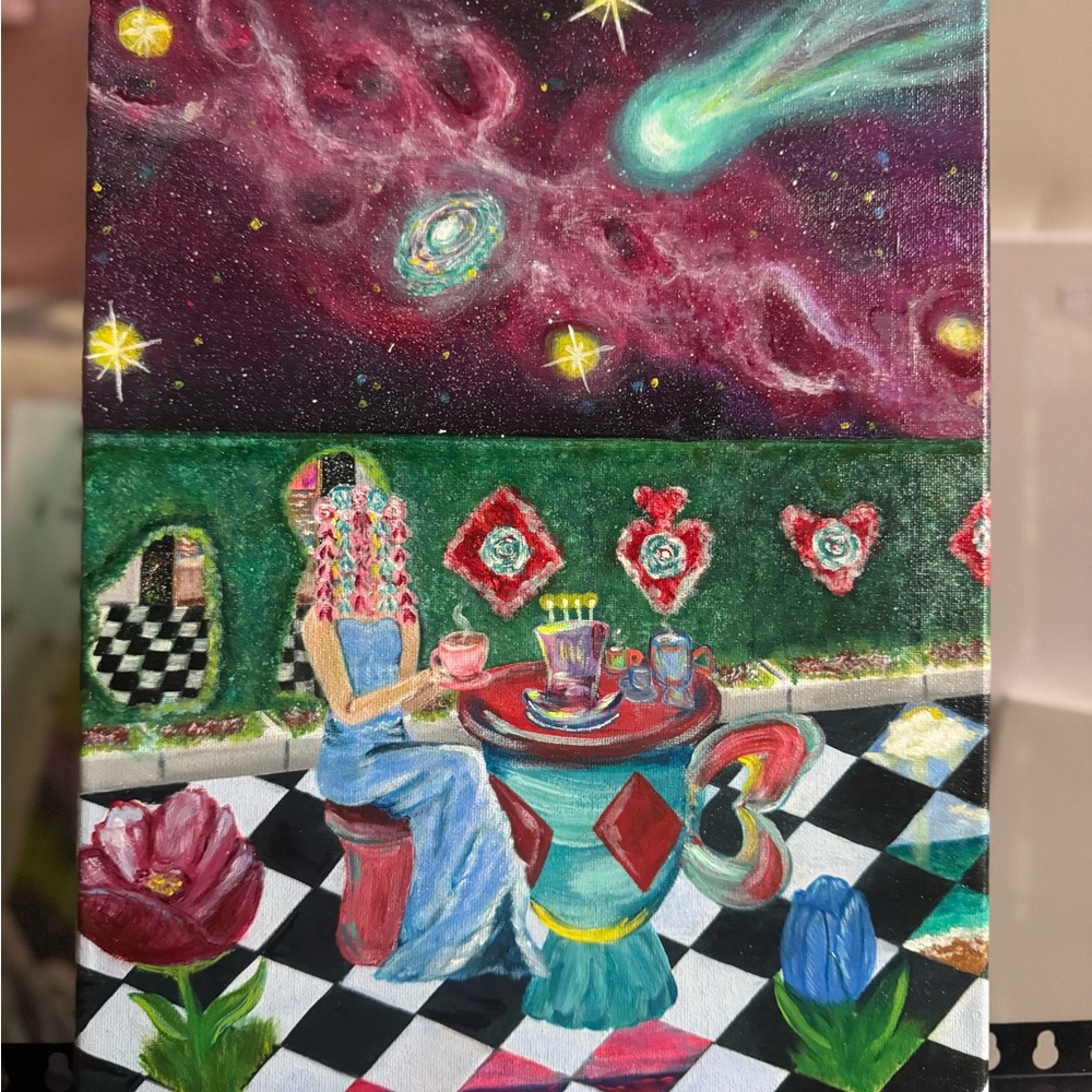 Colorful Surreal Art Canvas